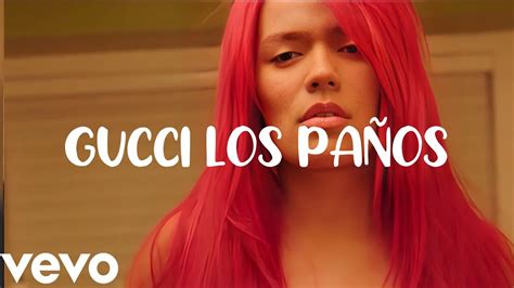 karol g gucci los paños lyrics|gucci los panos meaning.